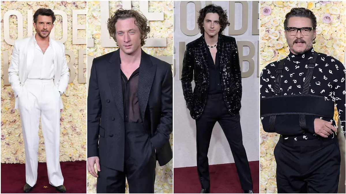 Jonathan Bailey, Jeremy Allen White, Timothee Chalamet und Pedro Pascal
