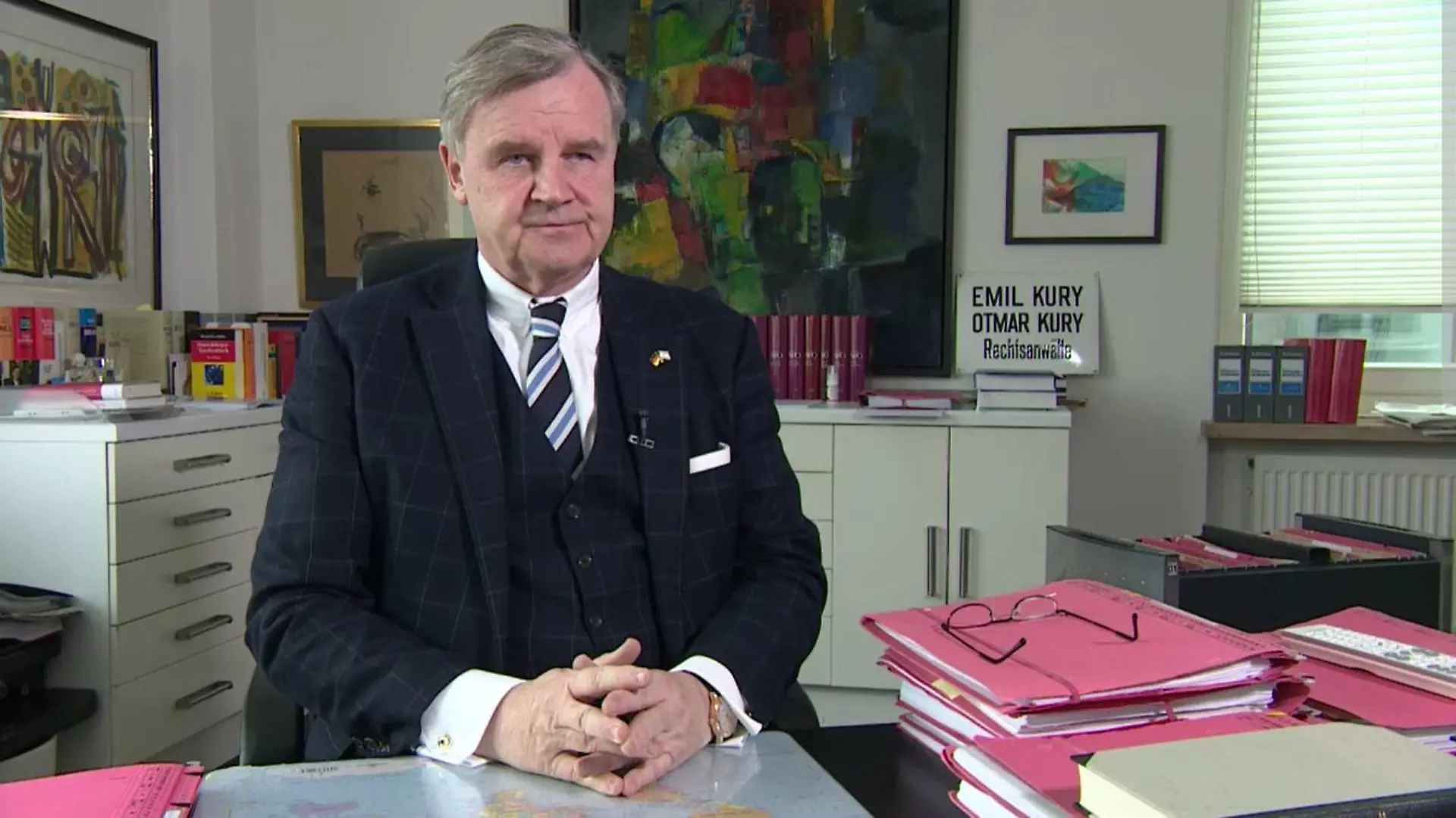 Otmar Kury, Anwalt von Christina Block, im RTL-Interview