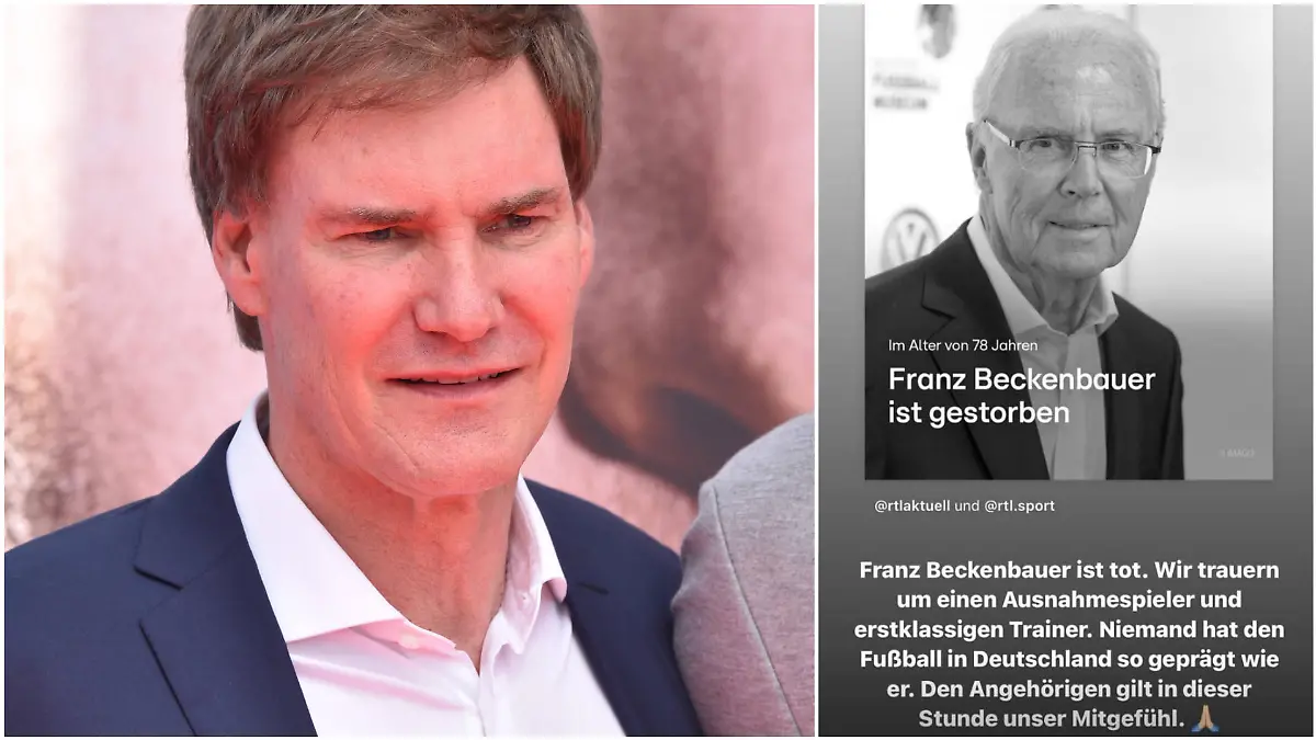 Carsten Maschmeyer trauert um Franz Beckenbauer
