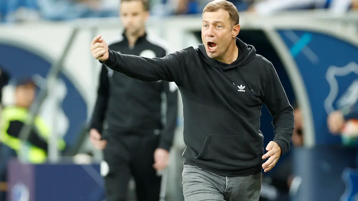  DFB Pokal TSG Hoffenheim - FC Schalke 04 in Sinsheim PreZero Arena, Deutschland, HMB Media/Schumacher, bfischu, DFB Pokal, 2. Runde, 2022/2023, Fussball ---------- Frank Kramer *** DFB Pokal TSG Hoffenheim FC Schalke 04 in Sinsheim PreZero Arena , Germany, HMB Media Schumacher, bfischu, DFB Pokal, 2 round, 2022 2023, football Frank Kramer Copyright: HMBxMedia/Schumacher