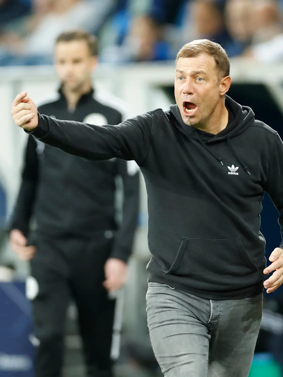 DFB Pokal TSG Hoffenheim - FC Schalke 04 in Sinsheim PreZero Arena, Deutschland, HMB Media/Schumacher, bfischu, DFB Pokal, 2. Runde, 2022/2023, Fussball ---------- Frank Kramer *** DFB Pokal TSG Hoffenheim FC Schalke 04 in Sinsheim PreZero Arena , Germany, HMB Media Schumacher, bfischu, DFB Pokal, 2 round, 2022 2023, football Frank Kramer Copyright: HMBxMedia/Schumacher