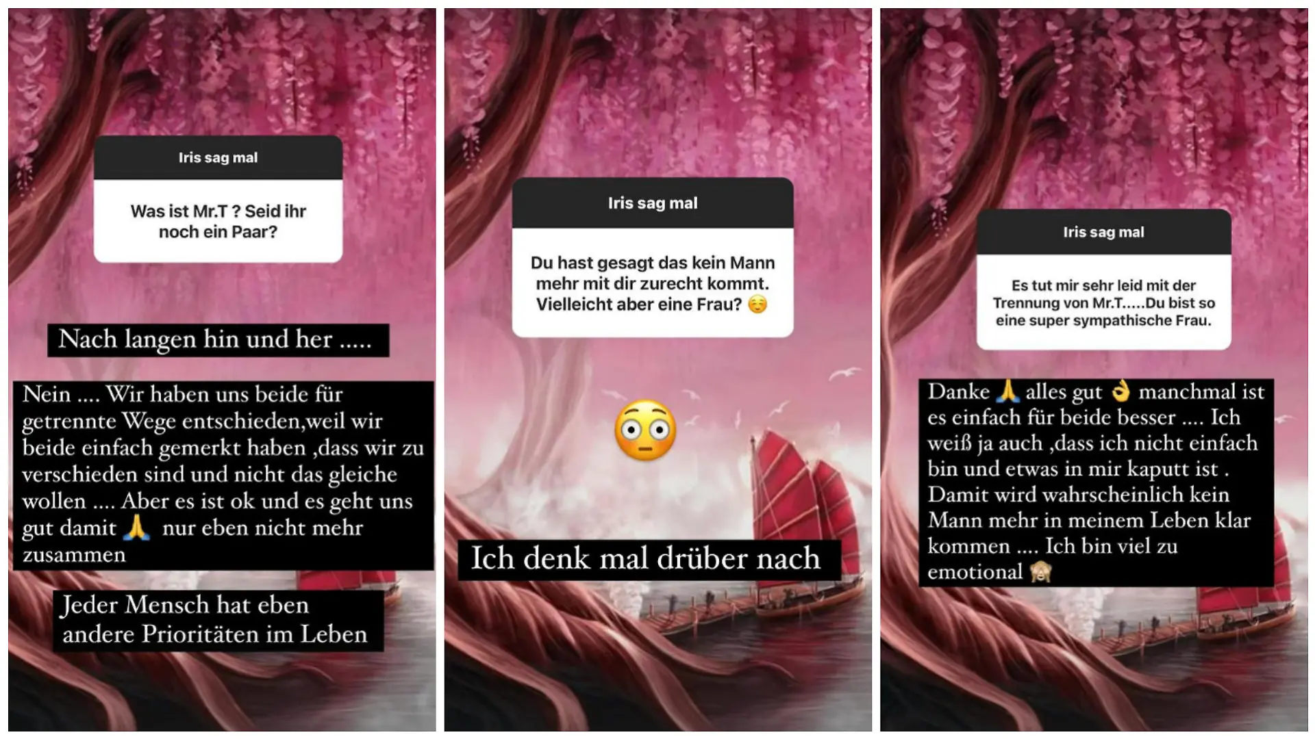 Iris Klein spricht bei Instagram Klartext