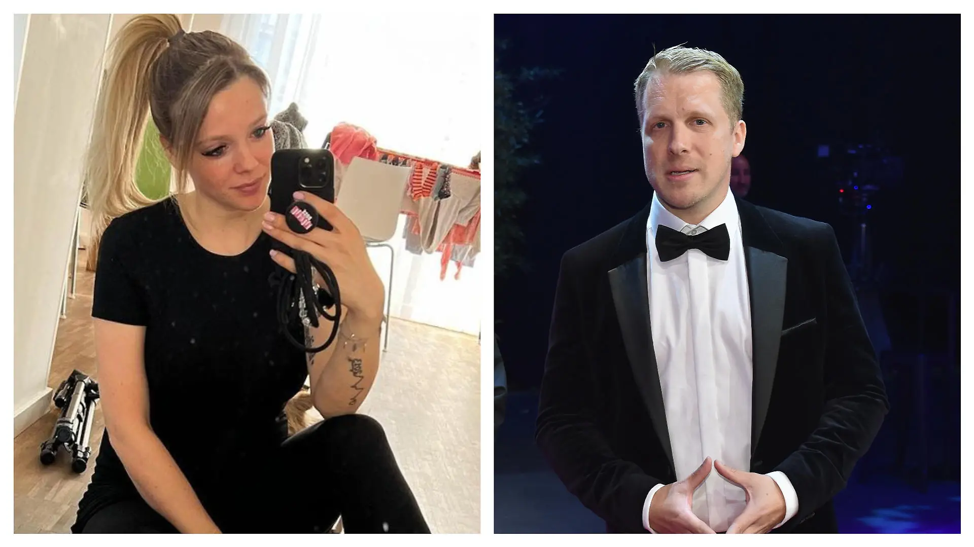 Anne Wünsche und Oliver Pocher.