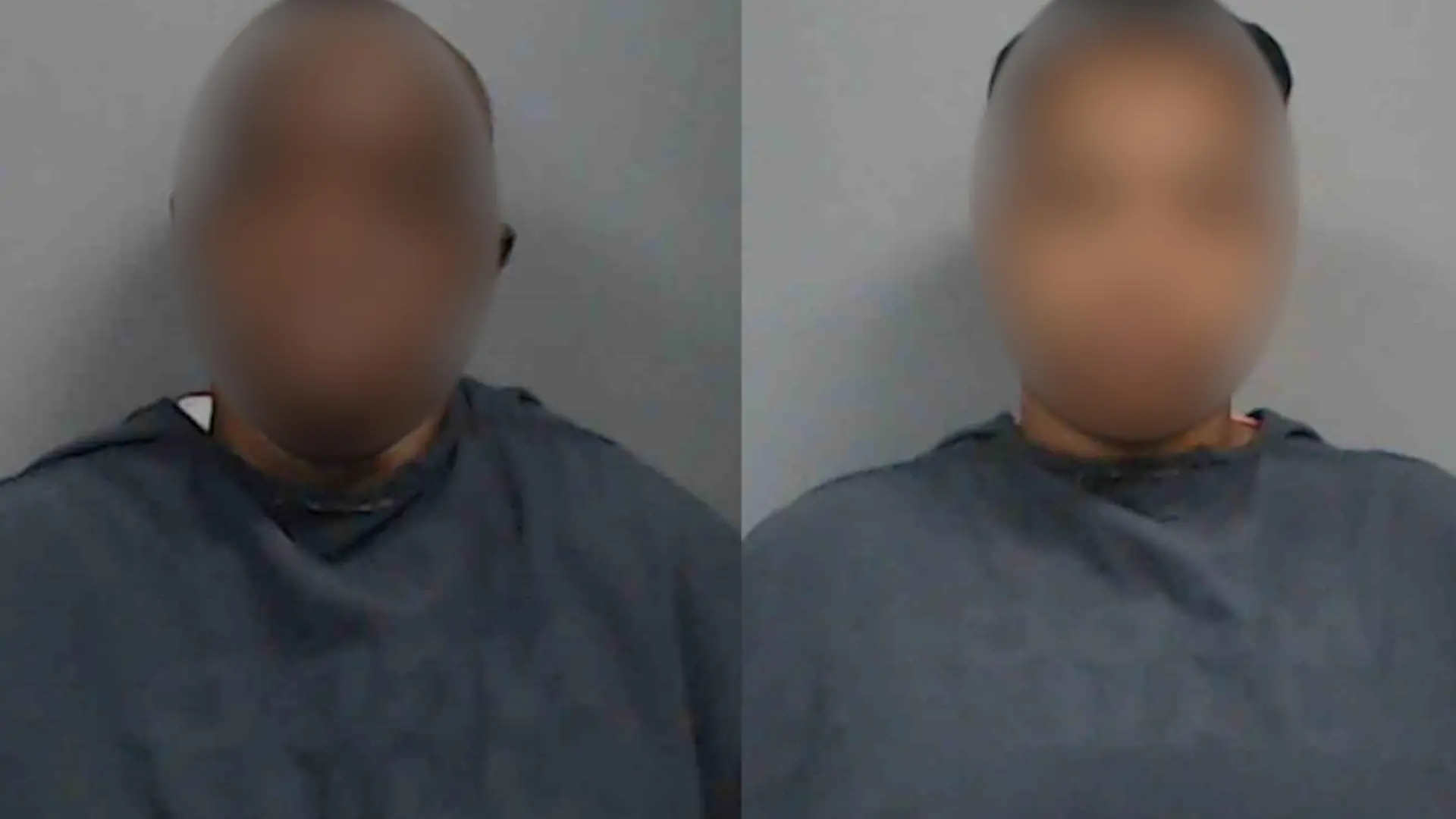 Zwei Frauen auf einem Polizeifoto.