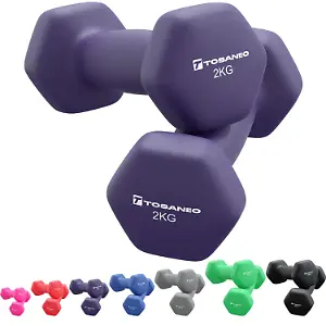 Neopren Kurzhanteln Set (Zwei Kilogramm)