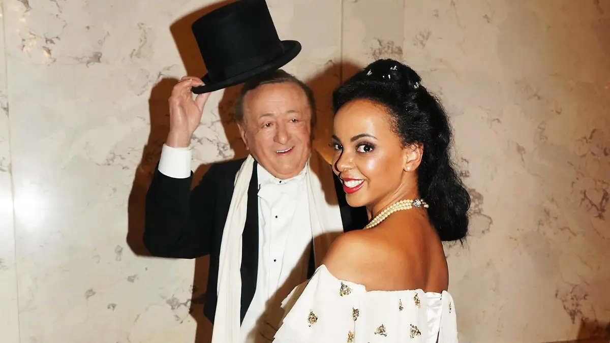 Bahati Venus und Richard Lugner