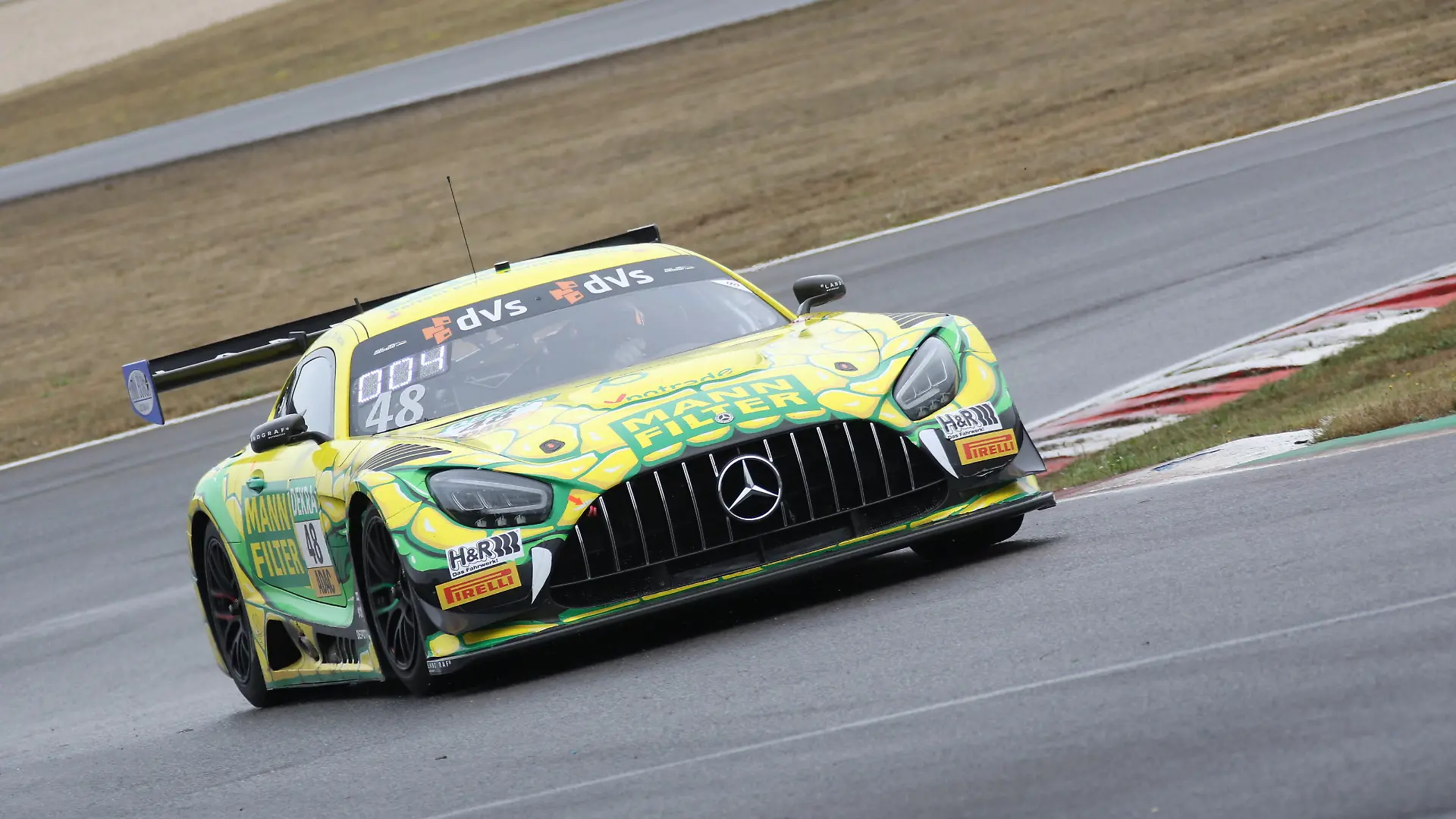 #48 Raffaele Marciello (ITA) / Daniel Juncadella (ESP), Mercedes-AMG GT3 EVO, Team: MANN-FILTER Team Landgraf (DEU) ADAC GT Masters 2022, Lausitzring, Qualifying 2, Sonntag - Foto: Augst/Eibner-Pressefoto