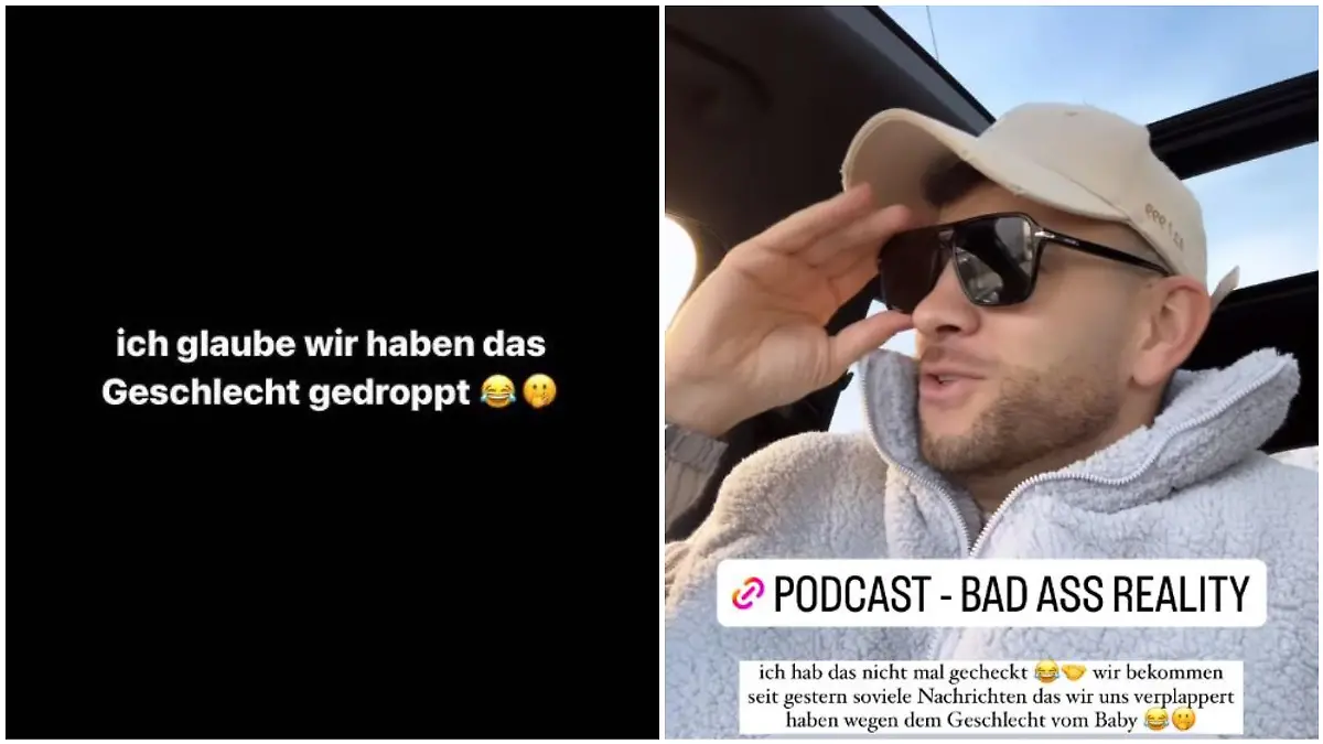 Ach du Schreck! Serkan und Samira haben in ihrem Podcast offenbar aus Versehen das Babygeschlecht verraten.
