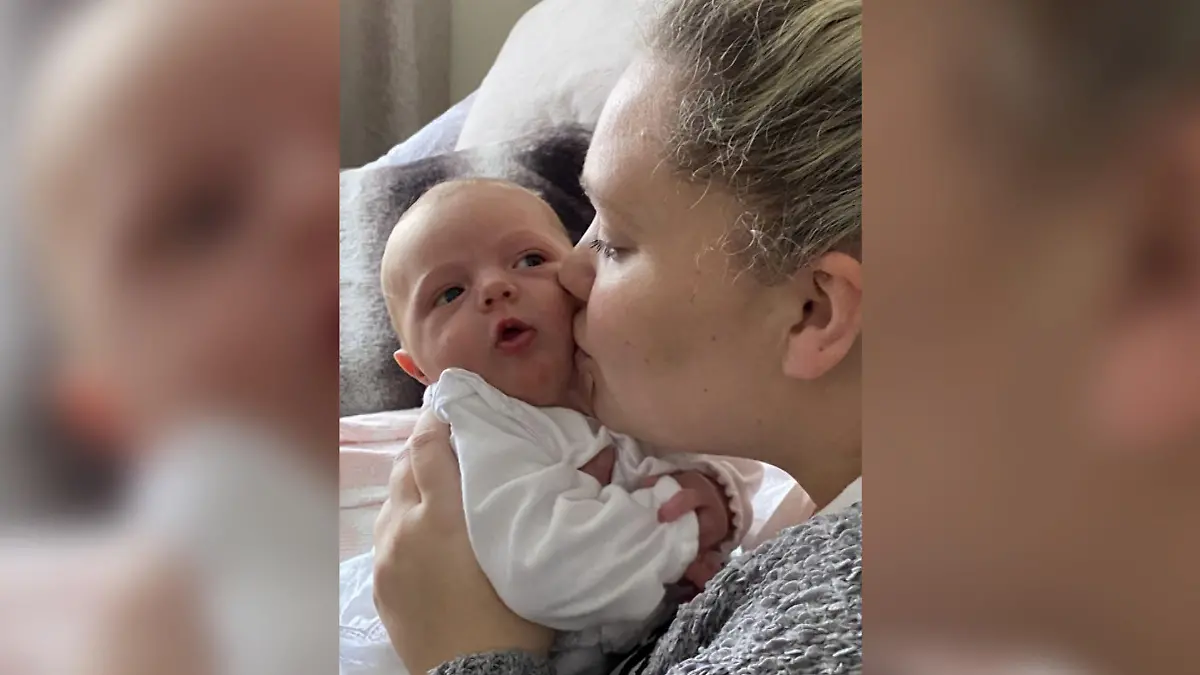 Samantha und ihre kleine Betty.