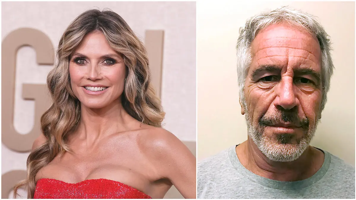 Heidi Klum und Jeffrey Epstein
