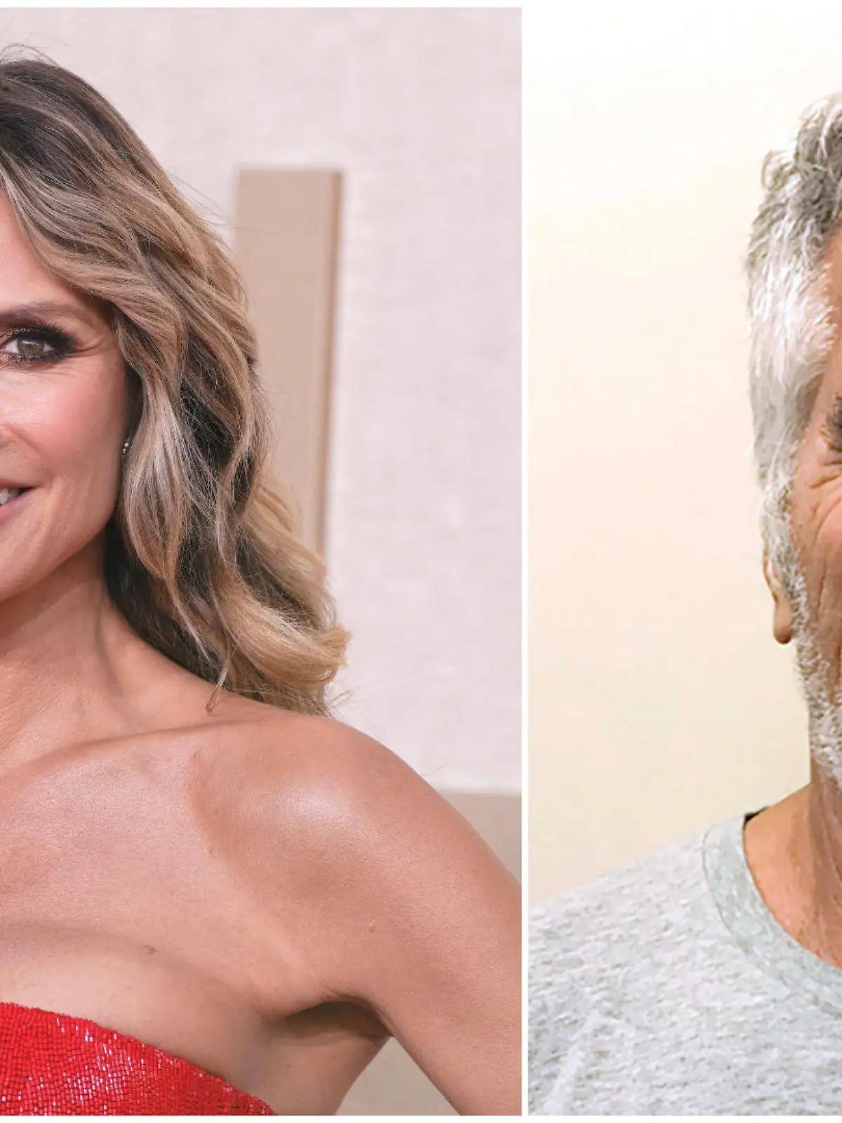 Heidi Klum und Jeffrey Epstein