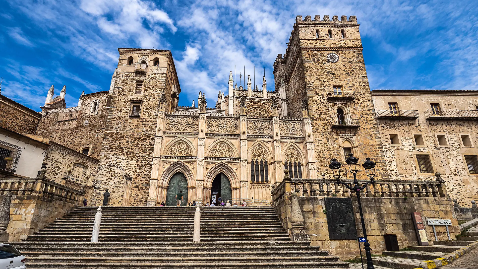 Royal Monastery of Santa Maria de Guadalupe. Caceres, Spain. UNESCO World Heritage Site.