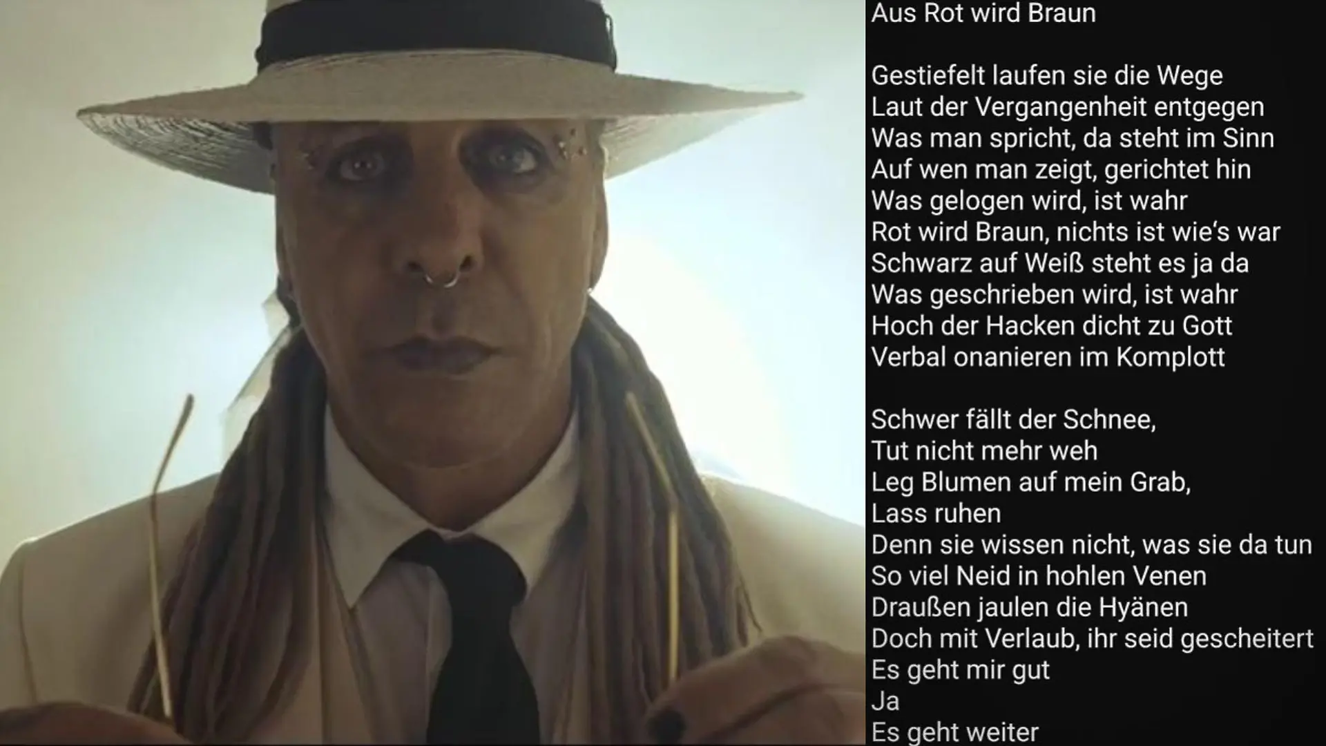 Till Lindemann präsentiert auf Instagram ein neues Musikvideo sowie ein Gedicht.