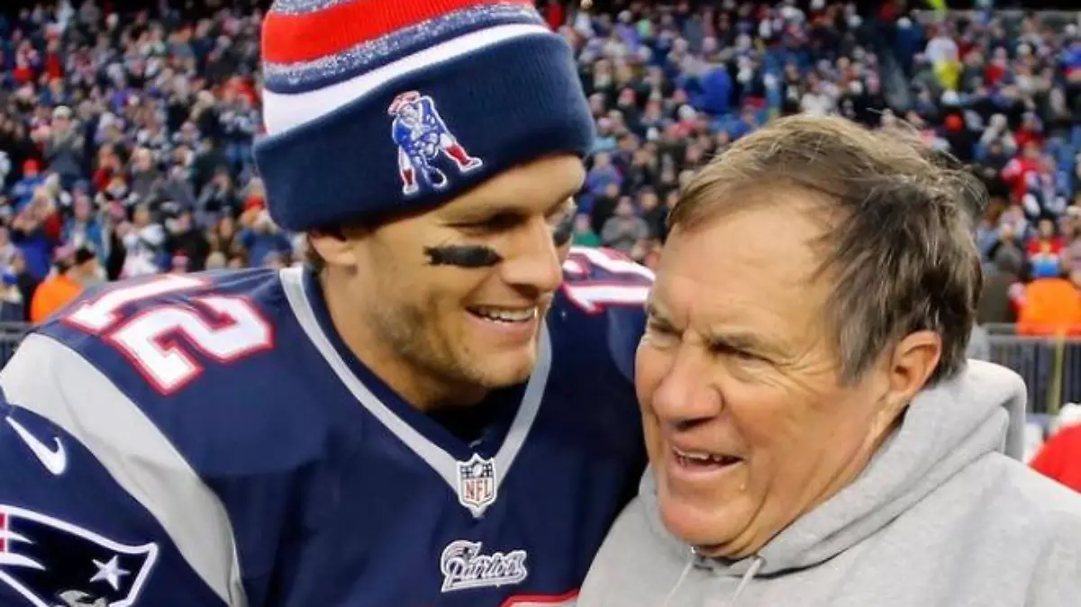 Tom Brady und sein Mentor Bill Belichick!