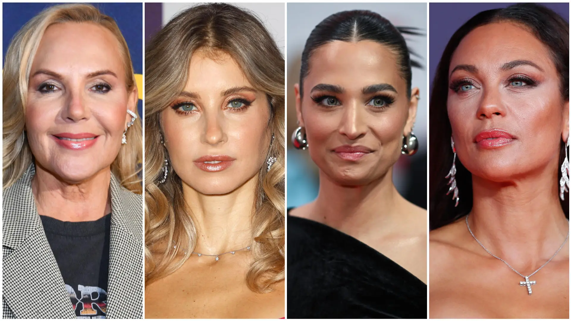 Natascha Ochsenknecht, Cathy Hummels, Amira Pocher und Lilly Becker (Collage)