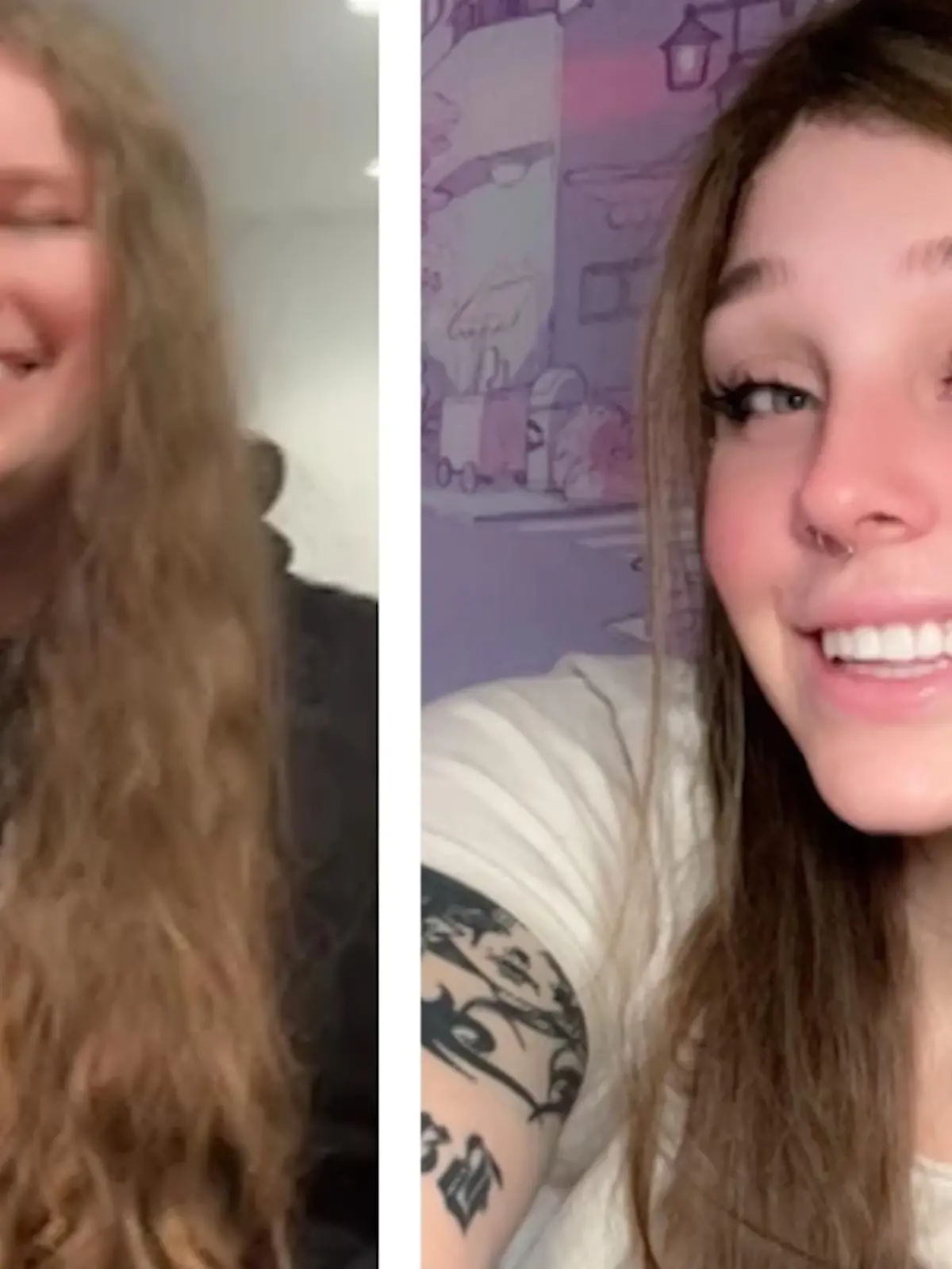 Hannah Hosking (27) aus Michigan leidet seit ihrer Kindheit unter Alopezie. Kurz nachdem sie mit Freund Cody Ennis zusammenkommt, lässt er sich für sie die Haare wachsen. Ihre Reaktion erfahrt ihr im Video.