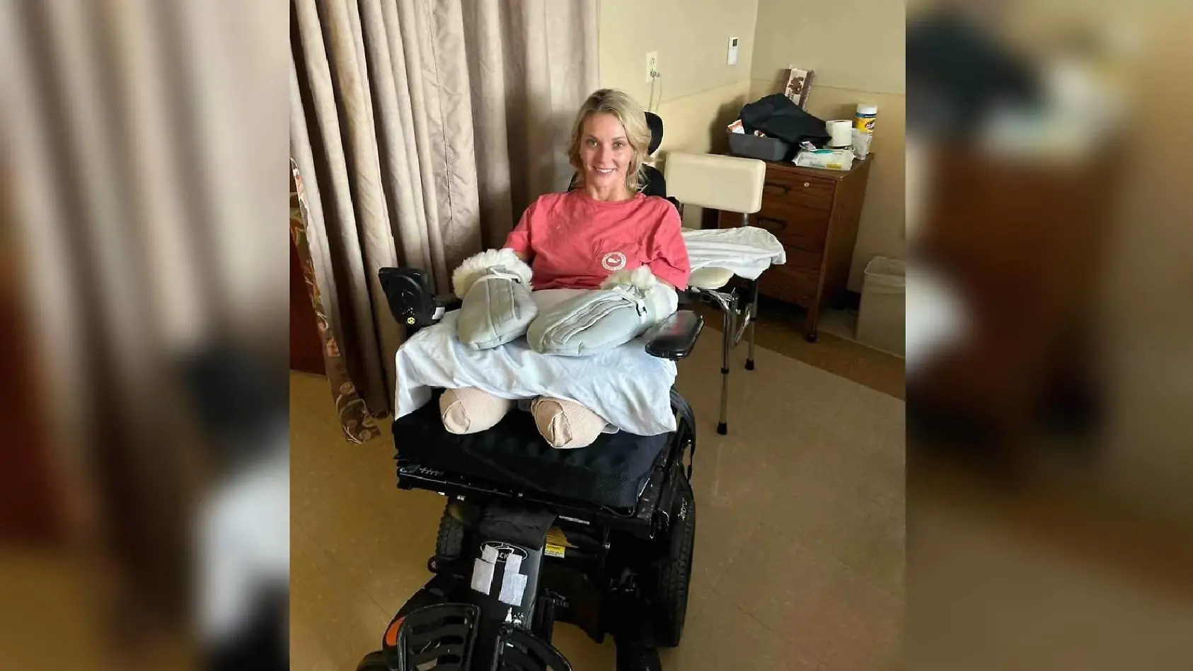 Mutter verliert Arme und Beine