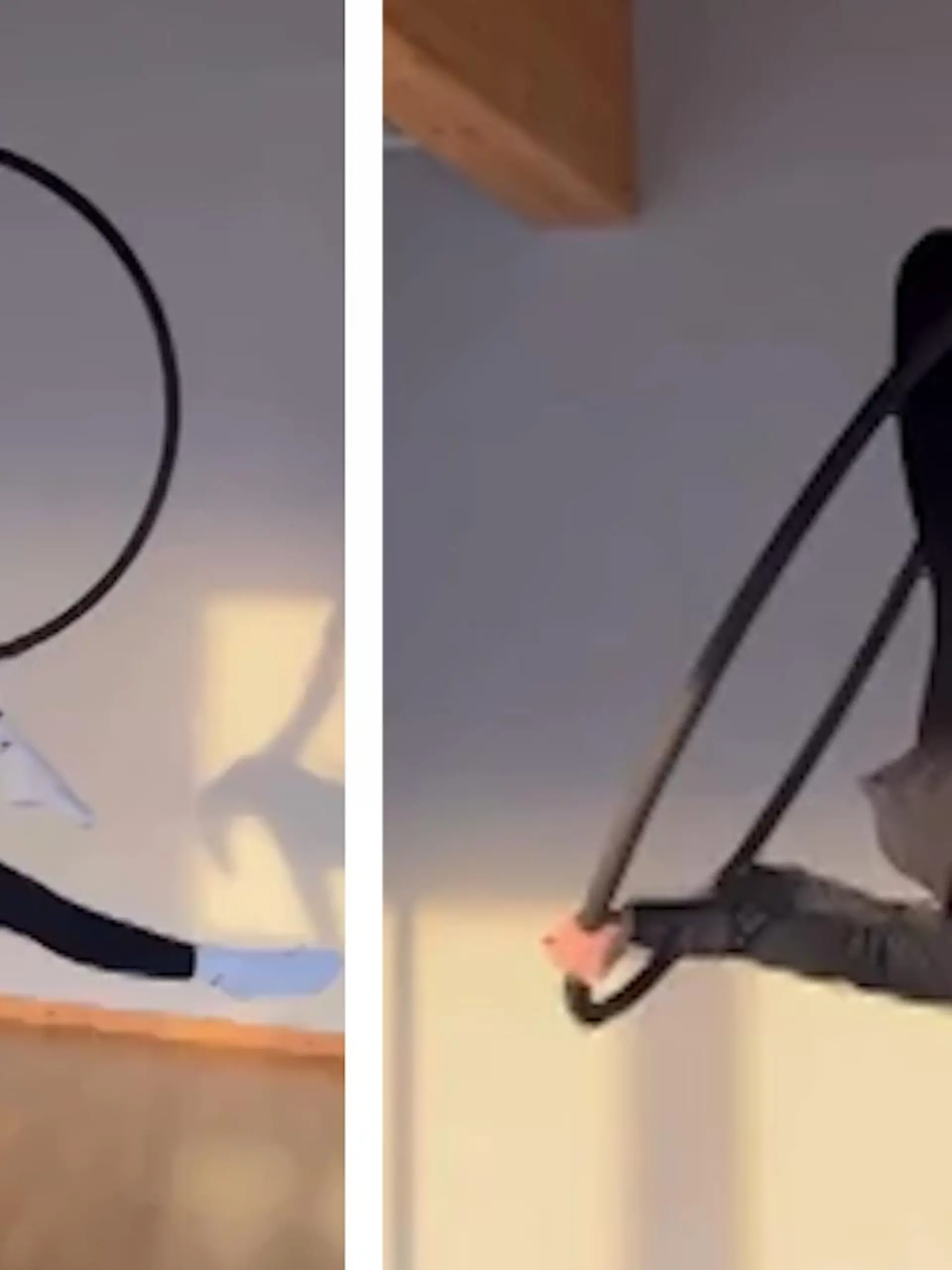 Mit dem neuen Jahr setzt Influencerin Laura Maria Rypa auch neue Hobbys durch. Seit kurzem versucht sie sich an Aerial Hoop. Ob sie dabei eine gute Figur macht, erfahrt ihr im Video.