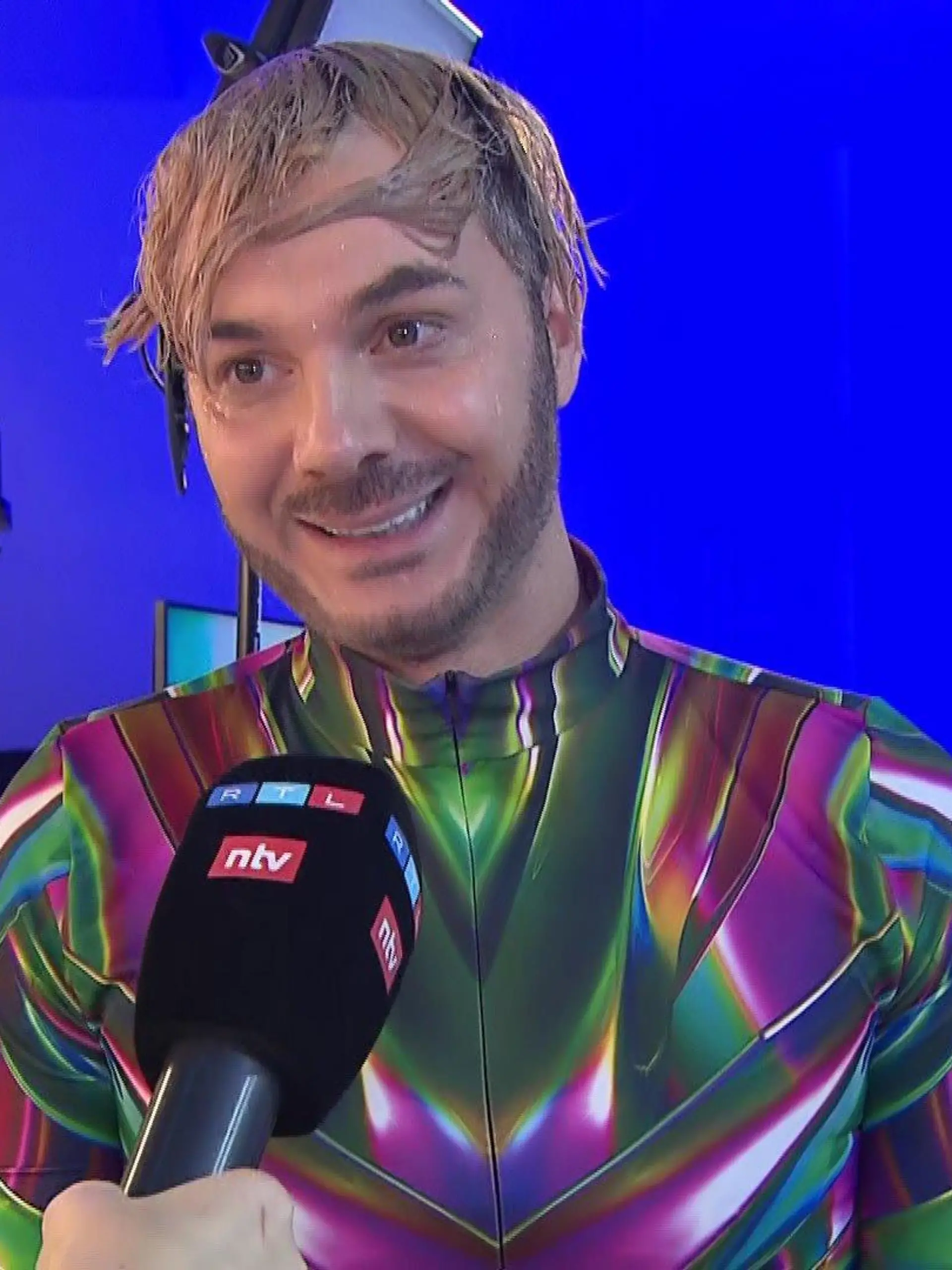 Sam Dylan beim letzten Training vor dem RTL Turmspringen 2024