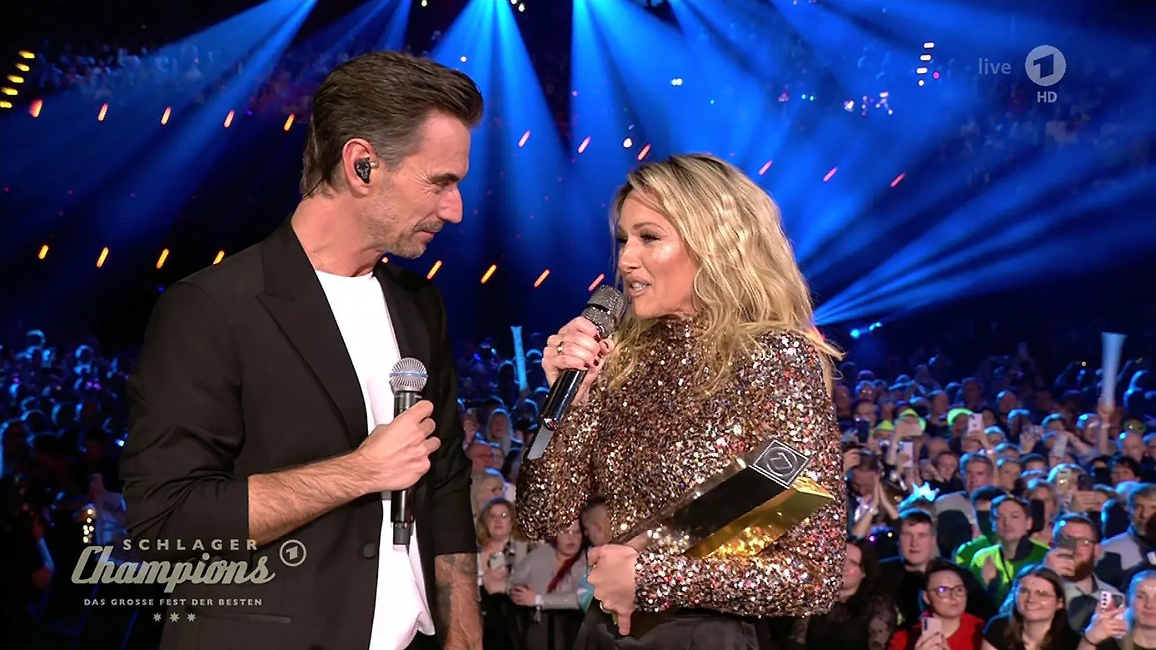 Helene und Florian vertraut, als wäre nichts gewesen