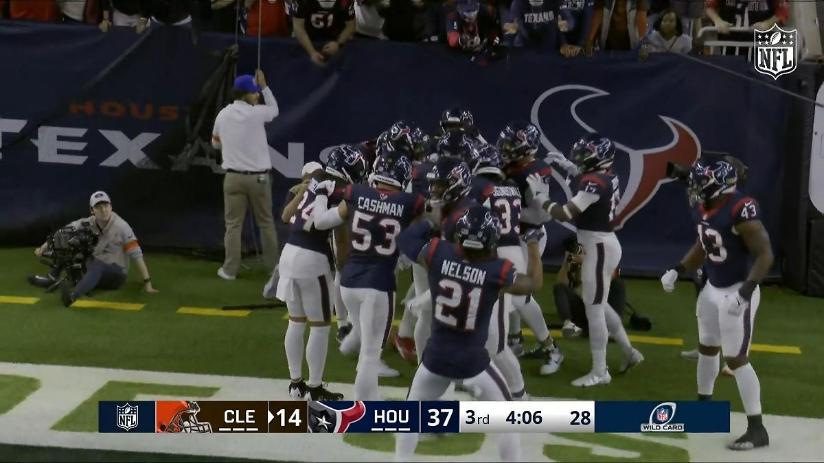 Wieder ein Pick Six!