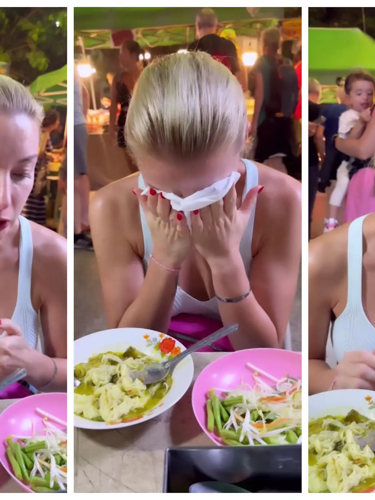 Extra scharf? Davon wird Anna-Carina Woitschack in Zukunft wohl die Finger lassen.