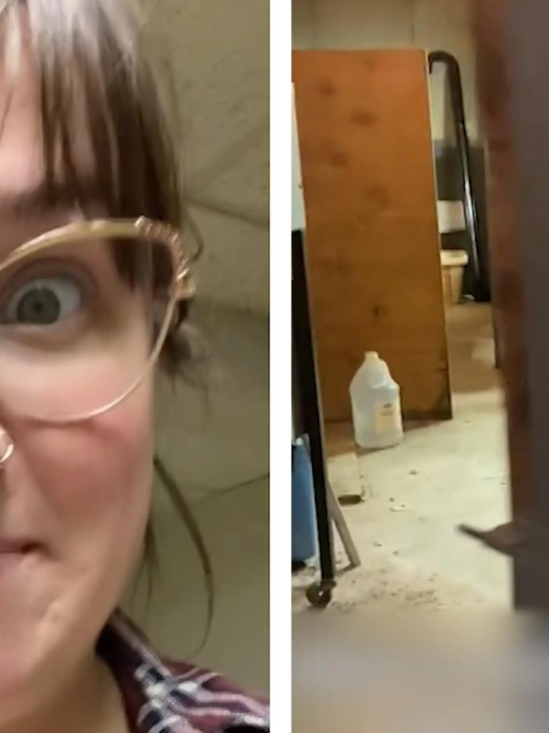 TikTokerin Carly macht im Keller ihrer Oma eine interessante Entdeckung. Der frühere Hausbesitzer hat sich wohl auf den Weltuntergang vorbereitet. Was es damit auf sich hat, erfahrt ihr im Video.