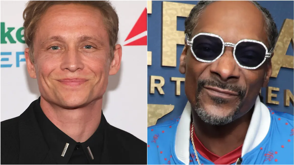 Matthias Schweighöfer und Snoop Dogg. (Collage)