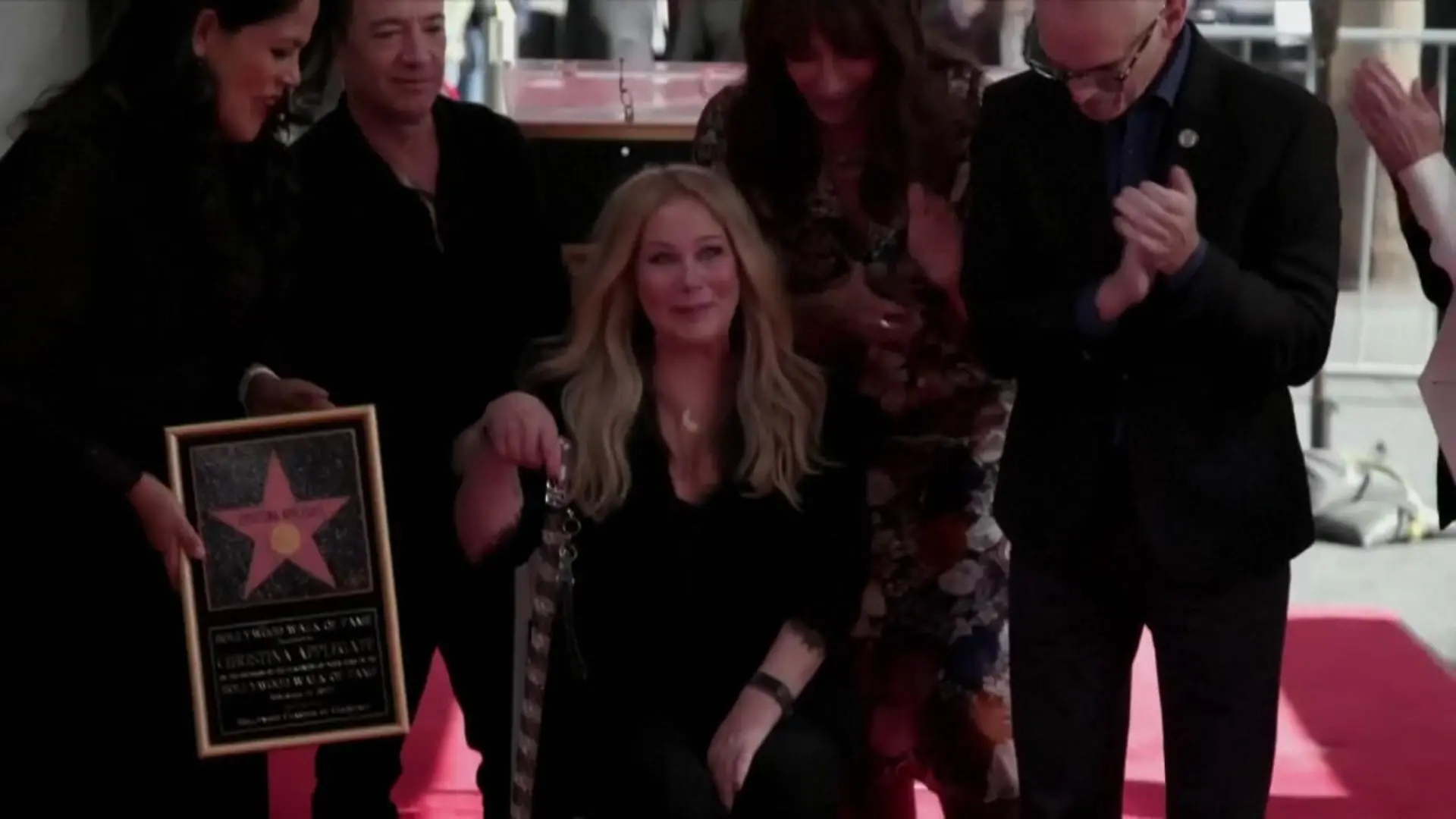 Christina Applegate enthüllt ihren eigenen Stern Walk of Fame in Los Angeles