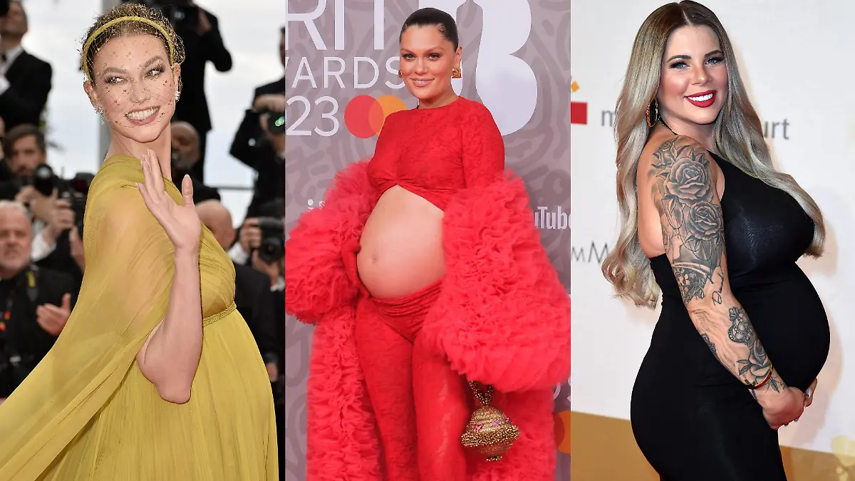 Und auch Karlie Kloss, Jenny Frankhauser und Jessie J begeistern mit ihren Baby-Bellys auf den roten Teppichen dieser Erde