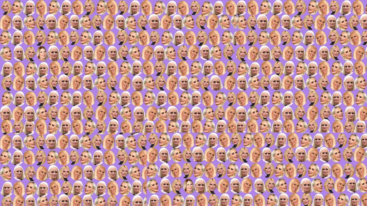 Die geballte Ladung Daniela Katzenberger. Doch halt, auch Jenny Frankhauser hat sich hier versteckt.