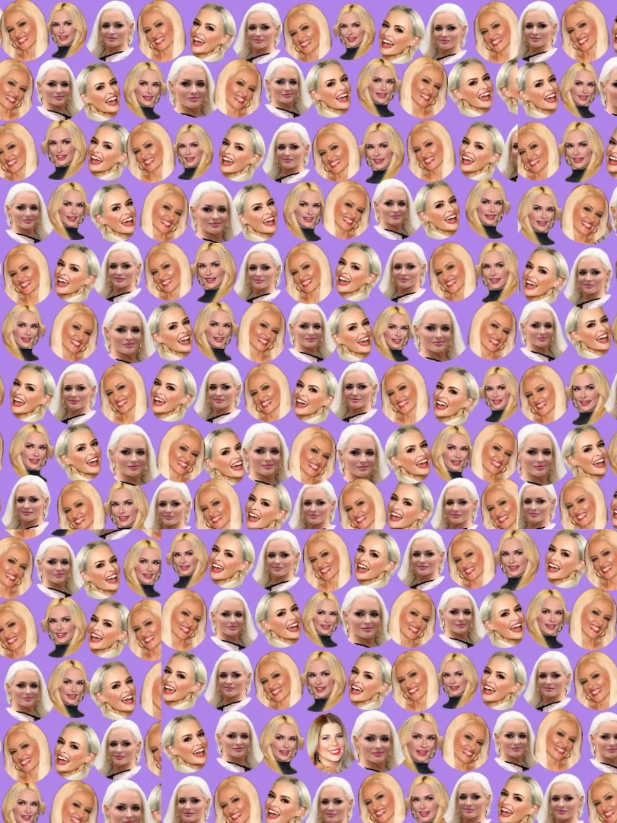 Die geballte Ladung Daniela Katzenberger. Doch halt, auch Jenny Frankhauser hat sich hier versteckt.