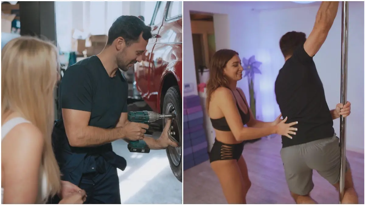 Von der Kfz-Werkstatt an die Pole-Dance-Stange