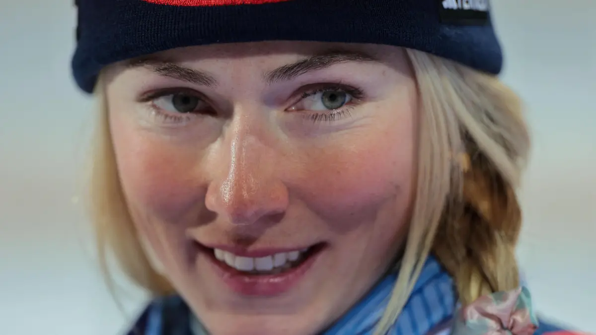 ALPINE SKIING - FIS WC Flachau FLACHAU,AUSTRIA,16.JAN.24 - ALPINE SKIING -FIS World Cup, night slalom, ladies. Image shows Mikaela Shiffrin USA. PUBLICATIONxNOTxINxAUTxSUIxSWE GEPAxpictures/xMatthiasxTrinkl