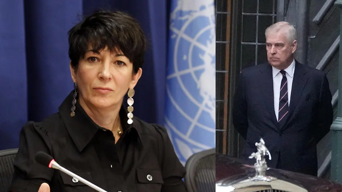 Ghislaine Maxwell und Prinz Andrew