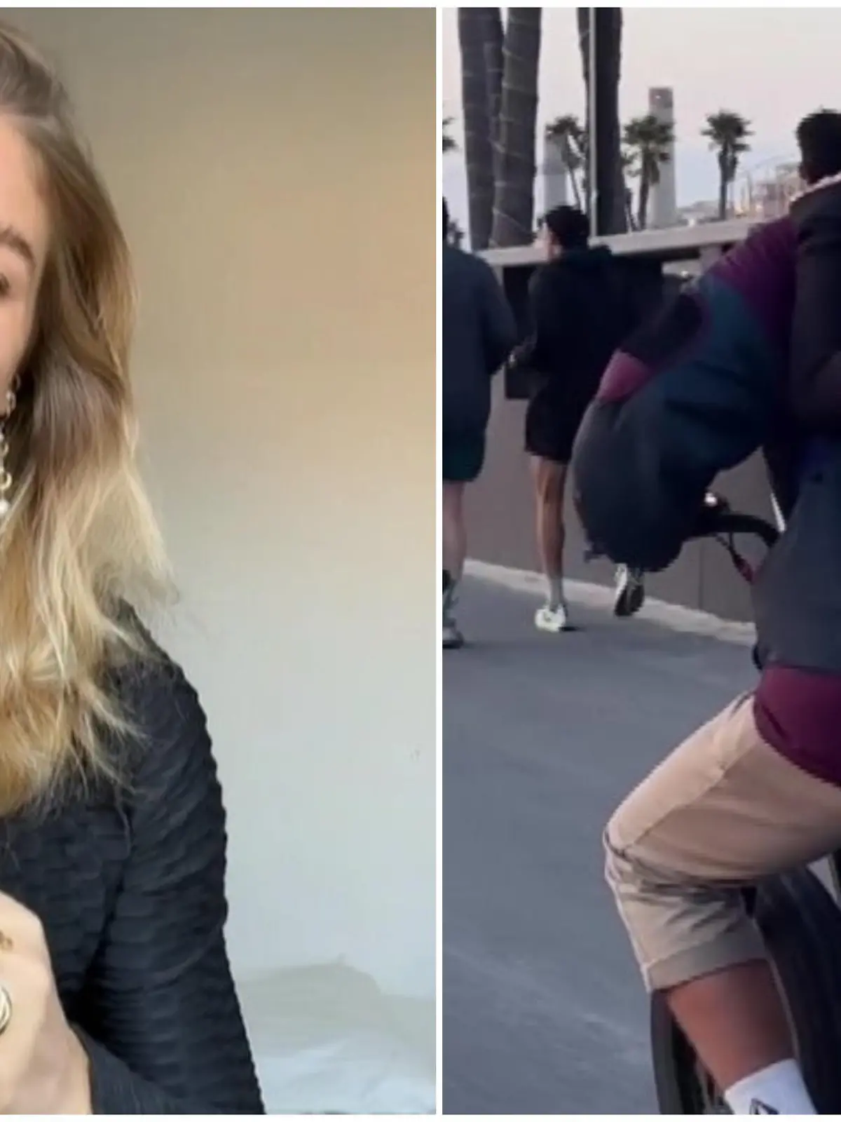 Bild zu: "AUTSCH! Lola Weipperts Schritt küsst Metallstange"