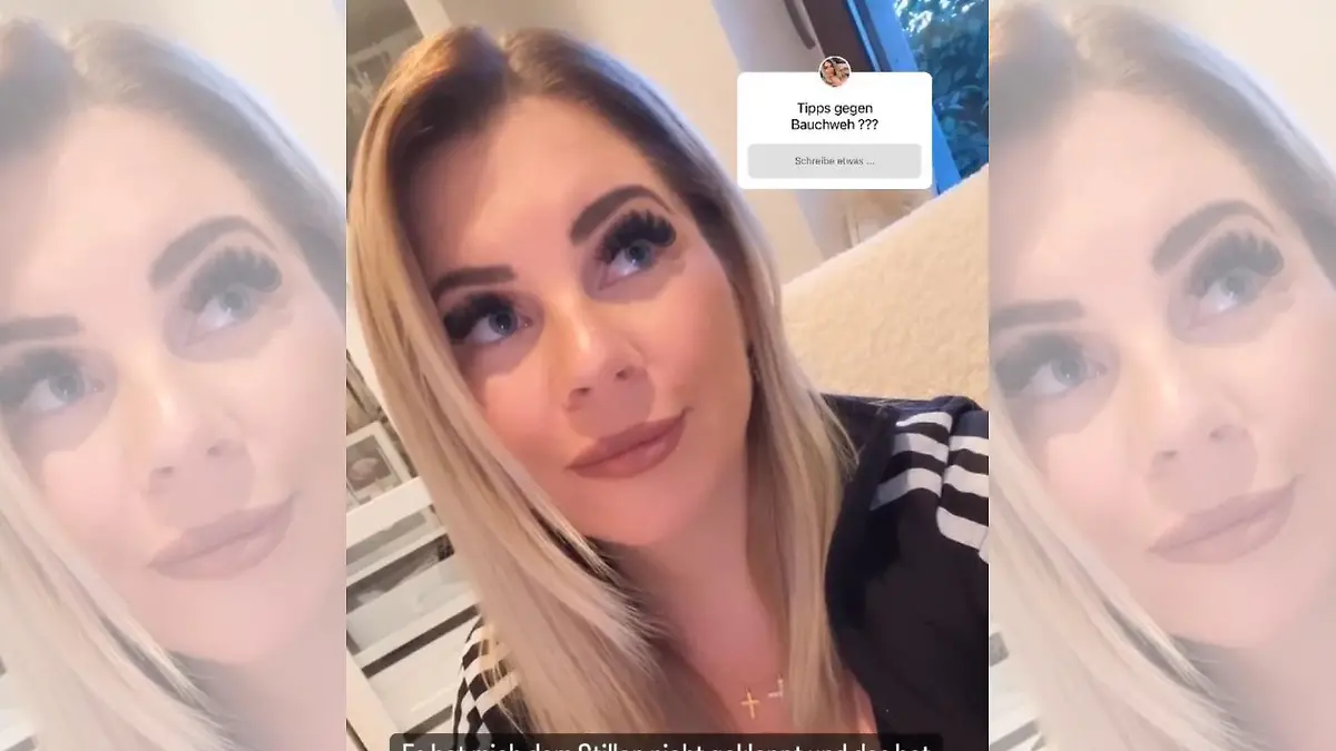 Jenny Frankhauser wurde zum ersten Mal Mama