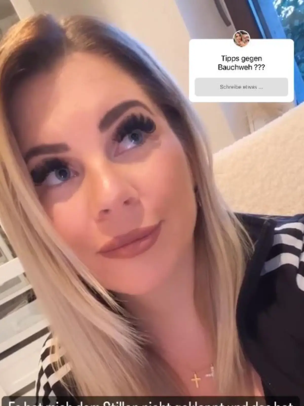 Jenny Frankhauser wurde zum ersten Mal Mama