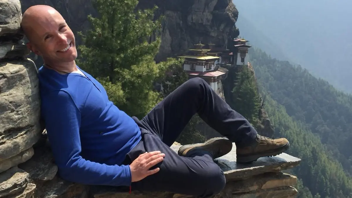 Erkundet gern die Königreiche dieser Welt: Michael Begasse hier in Bhutan.