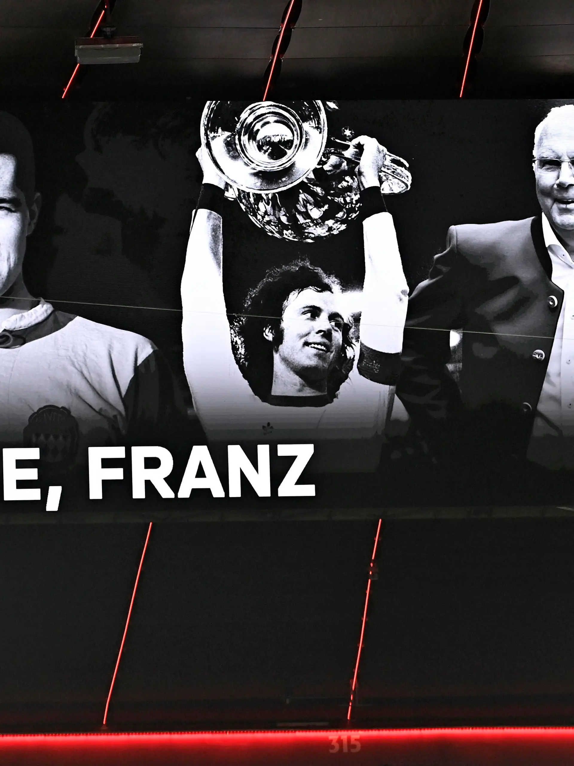 BECKENBAUER Franz BL Spiel in Gedenken an Kaiser Franz Beckenbauer Bundesliga Saison 2023 - 2024 Spiel FC Bayern Muenchen - TSG Hoffenheim am 12.01. 2024 DFL REGULATIONS PROHIBIT ANY USE OF PHOTOGRAPHS as IMAGE SEQUENCES and/or QUASI-VIDEO *** BECKENBAUER Franz BL Match in memory of Emperor Franz Beckenbauer Bundesliga season 2023 2024 Match FC Bayern Muenchen TSG Hoffenheim on 12 01 2024 DFL REGULATIONS PROHIBIT ANY USE OF PHOTOGRAPHS as IMAGE SEQUENCES and or QUASI VIDEO Copyright: xJerryxAndrex