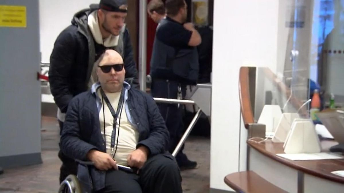 Rapper vor Richter