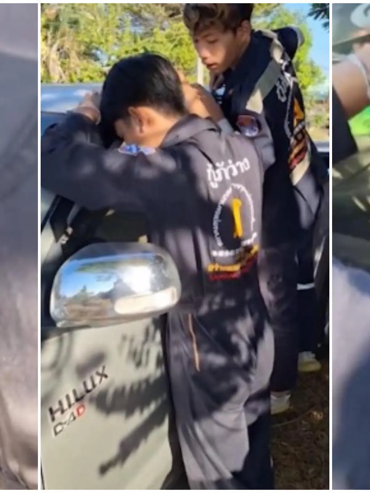 Kurz die Oma in einer Klinik abliefern und weiter, dachte sich offenbar ein Mann im thailändischen Khon Kaen. Kurzerhand wollte er seinen Enkel (1) im Auto sitzen lassen, schließt die Tür. Wenig später fällt ihm auf: Der Schlüssel ist noch im Auto! Der Einjährige hat damit rumgespielt und offenbar den Wagen verschlossen. Erst die herbeigerufenen Rettungskräfte können die Großeltern und ihren Enkel wieder vereinen.