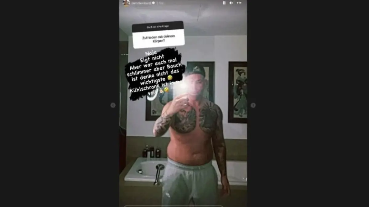 Pietro, wie zufrieden bist du mit deinem Body?