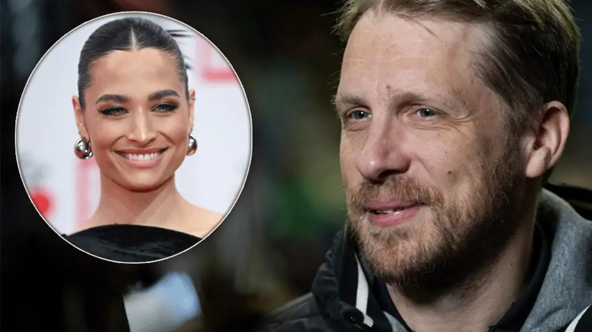 Oliver Pocher hat die Knutsch-Fotos von Amira Pocher gleich in seiner Show aufgenommen.