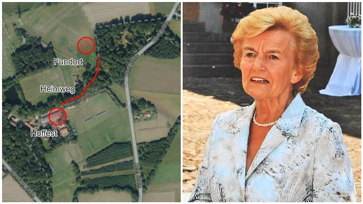 Die Polizei Bielefeld sucht den Mörder von Ingrid A., die tot in einem Kornfeld gefunden wurde.