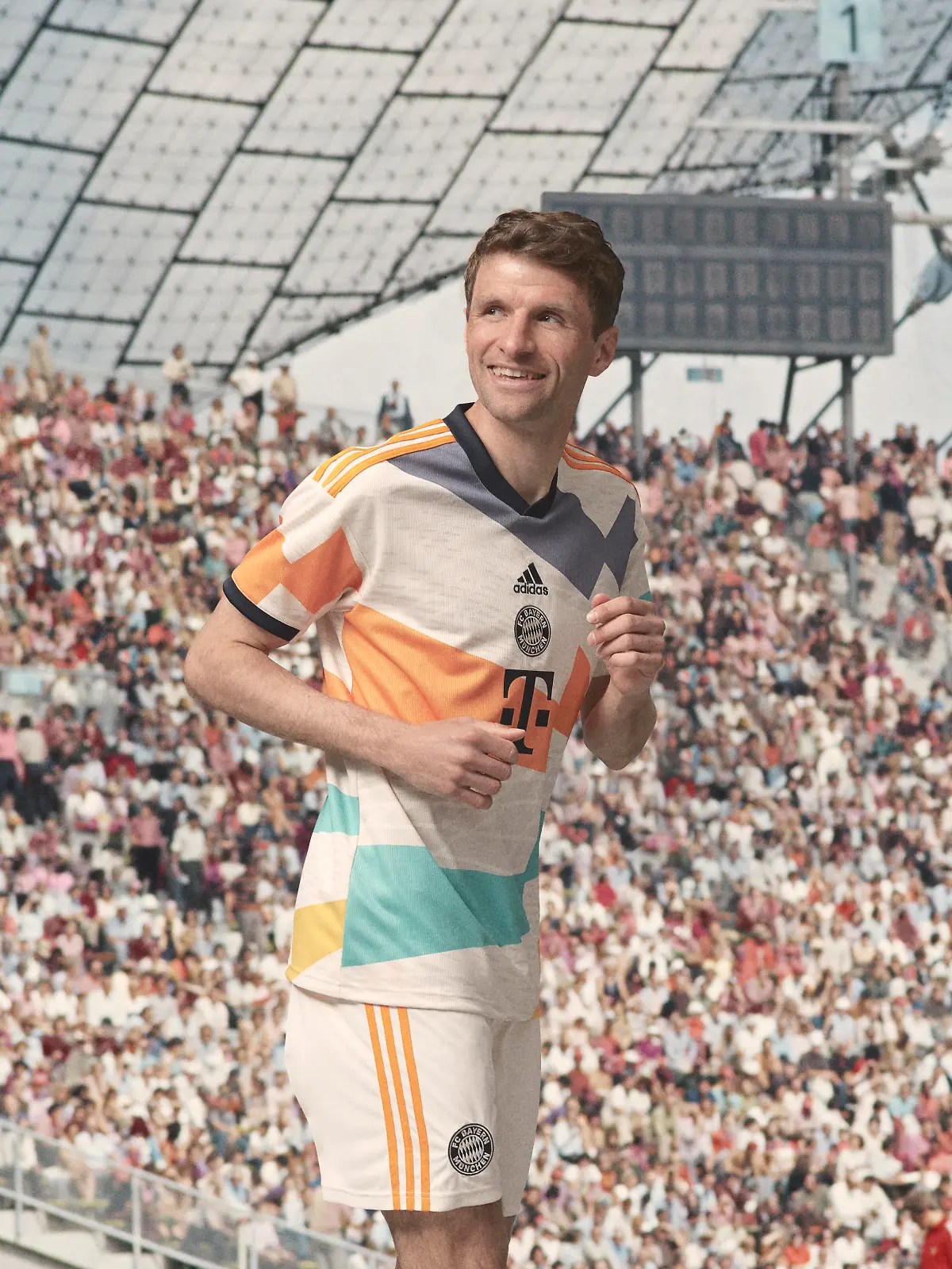 Thomas Müller als Model: Das ist das neue Sondertrikot des FC Bayern München.