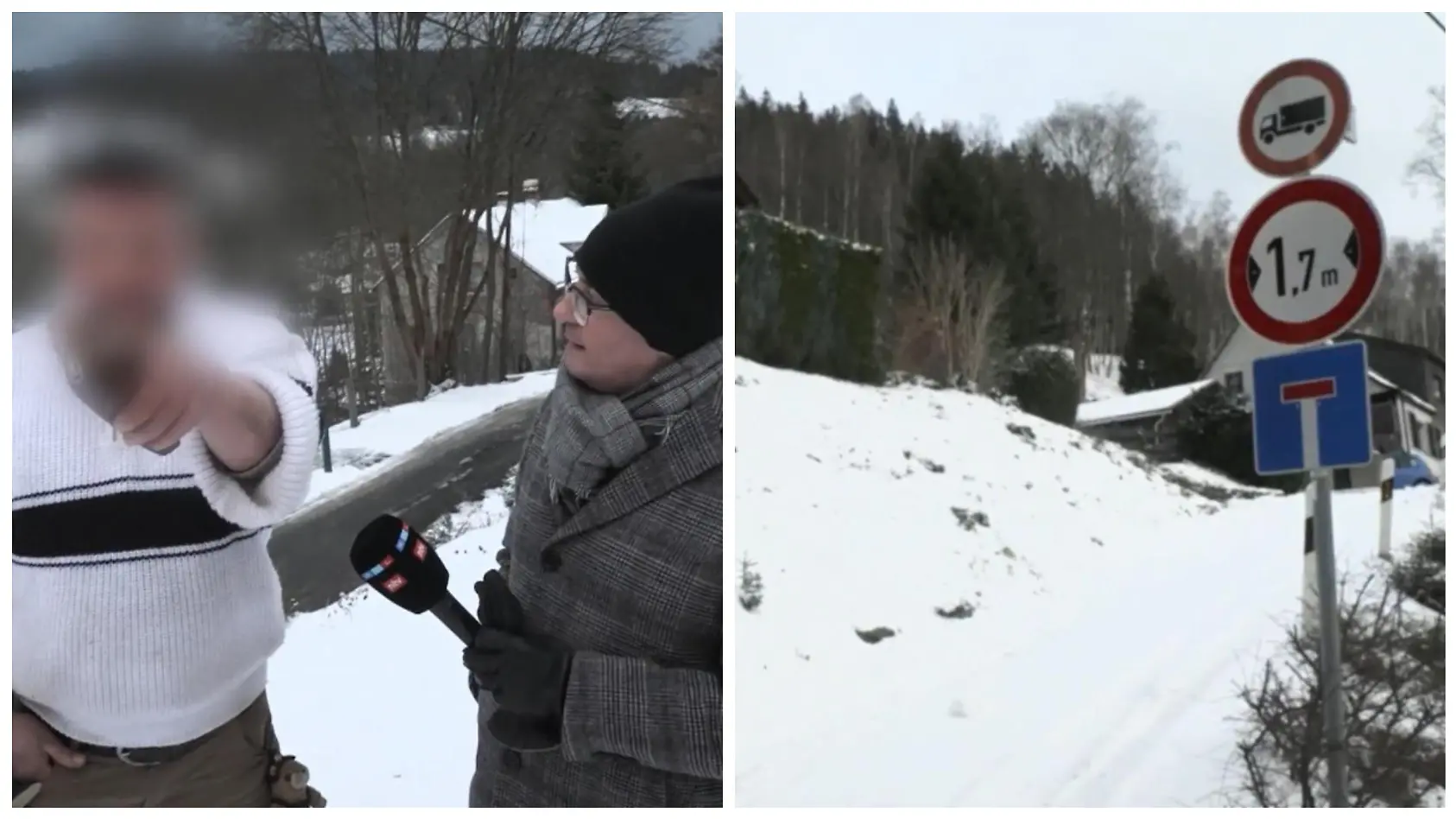 „Alm-Terrorist" verbarrikadiert Straße