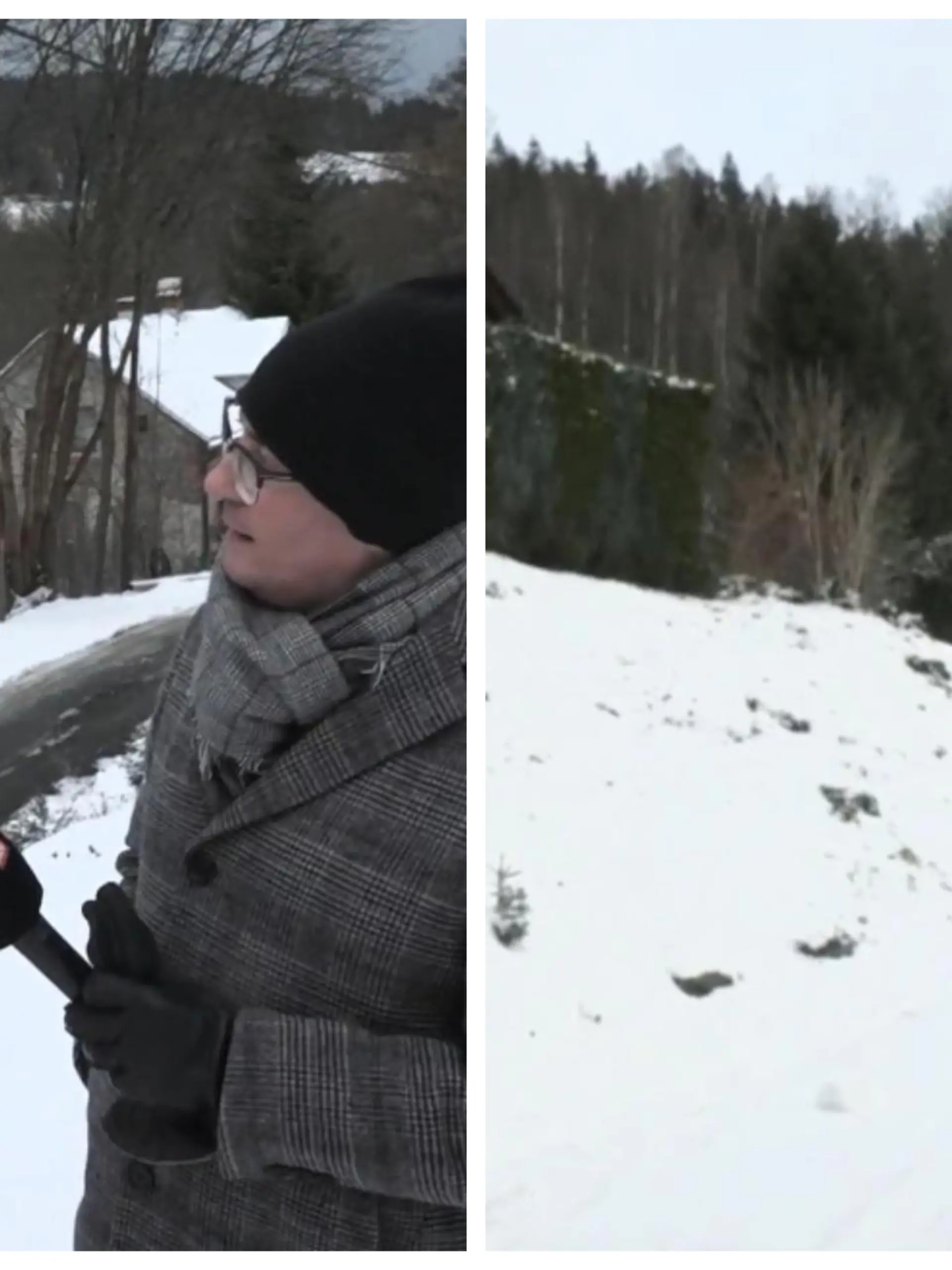 Anwohner in Klingenthals  sind verzweifelt: Ihr  Nachbar Michael M. versperrt mit seinen Barrikaden die komplette Straße. Autos kommen hier kaum mehr weiter - doch Michael M. zeigt sich uneinsichtig.