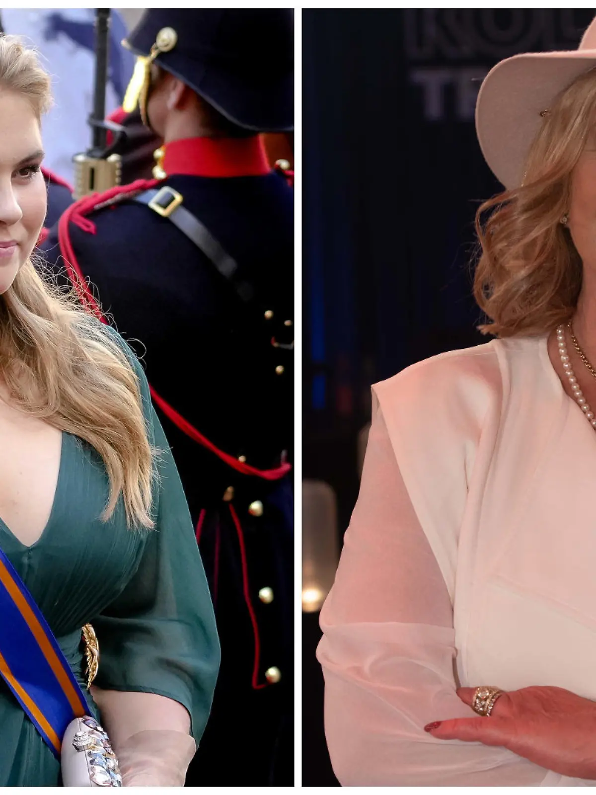 Prinzessin Amalia und Marijke Amado.