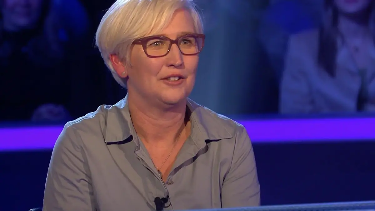 Süße Liebeserklärung: „Wer wird Millionär?“-Kandidatin Suzanne Muller wäre ohne Günther Jauch wohl vielleicht nicht mehr in Deutschland.